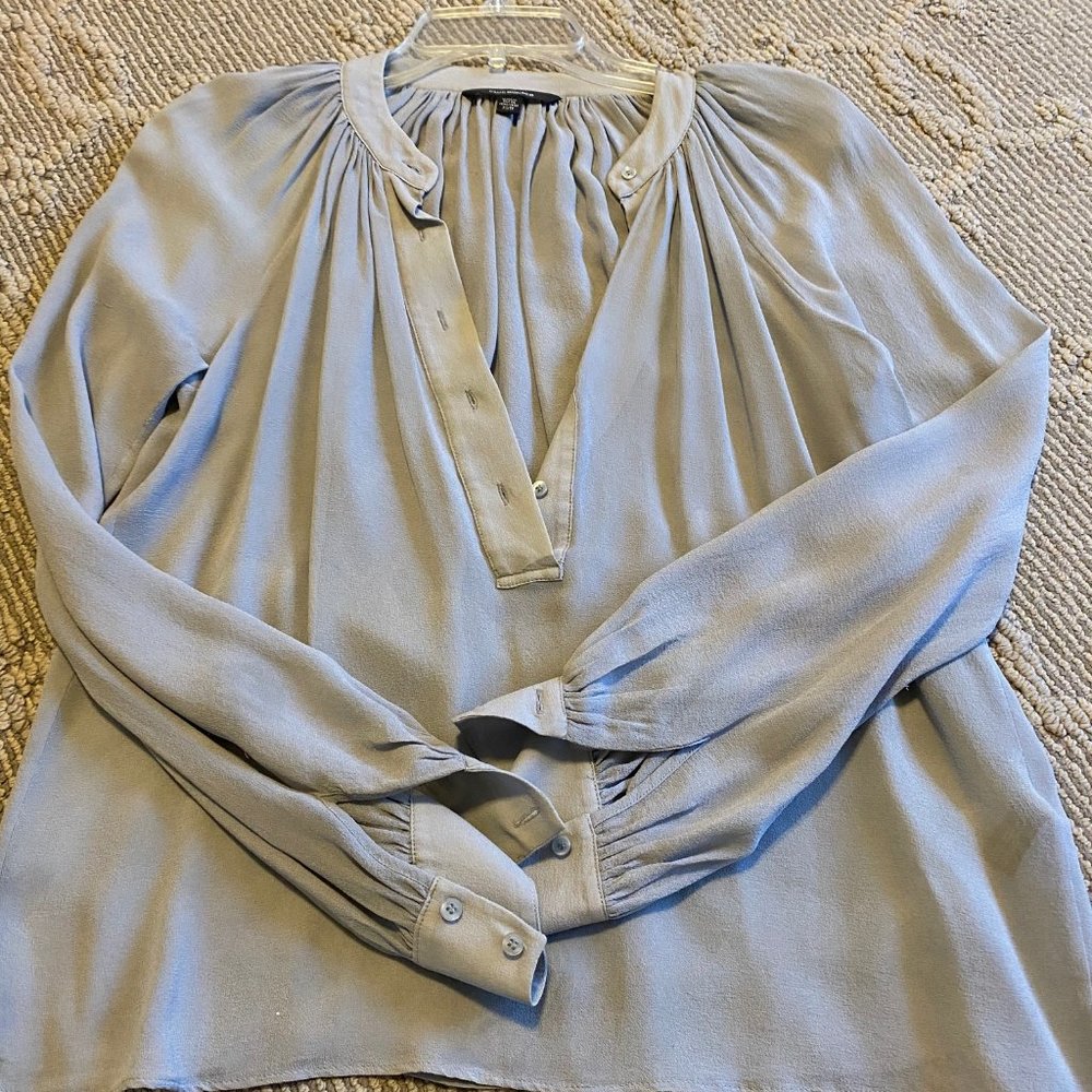 Club Monaco Gray Blouse